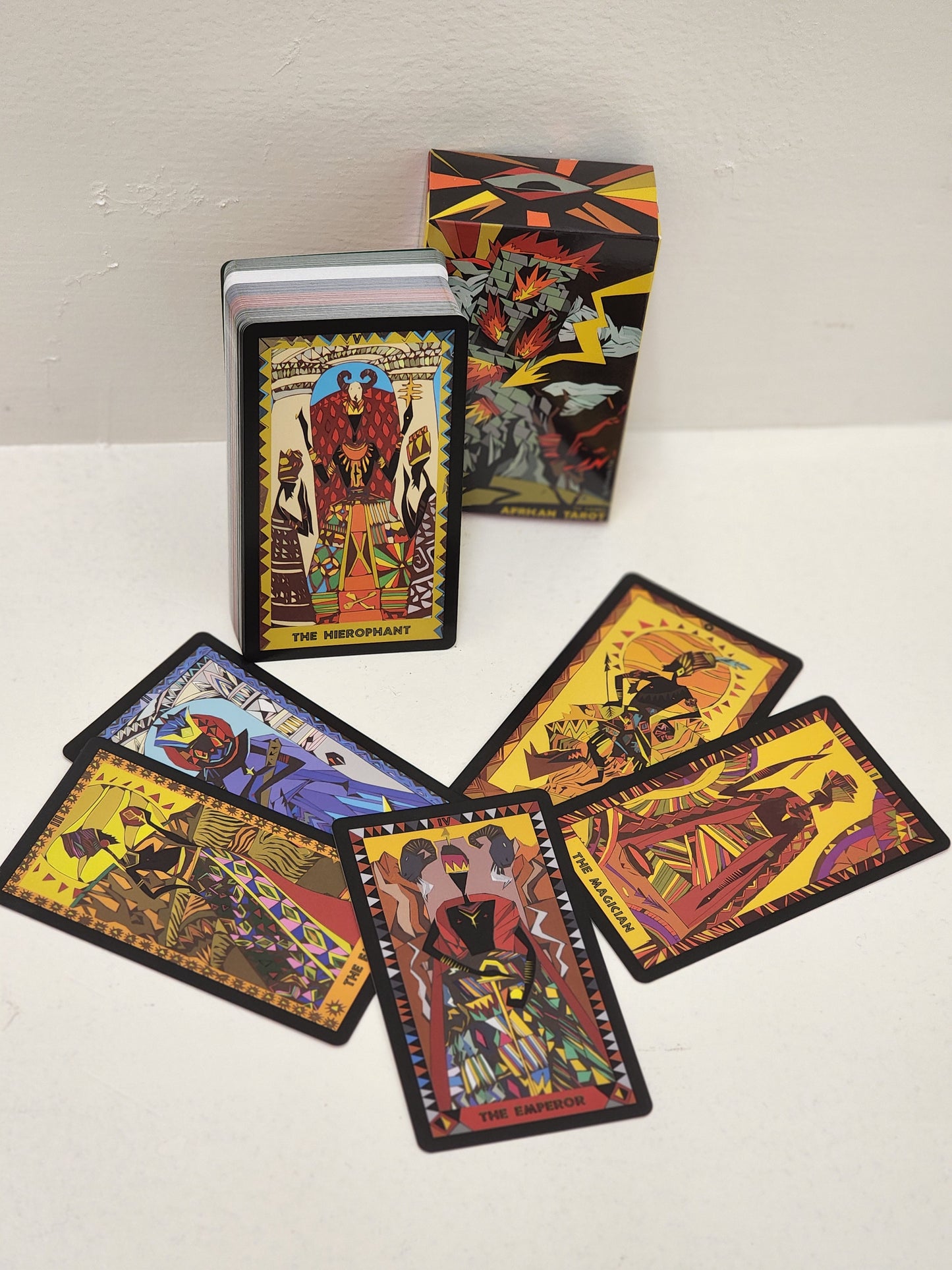 The African Tarot Modern Tarot Cards Deck