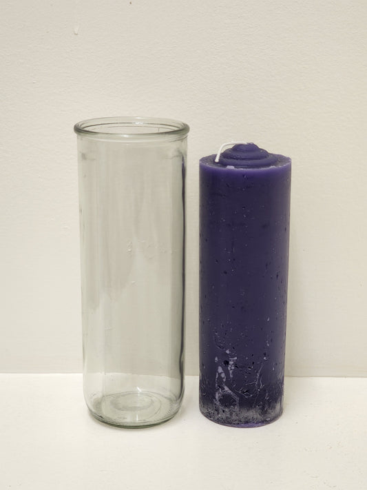 Purple Pullout Candles