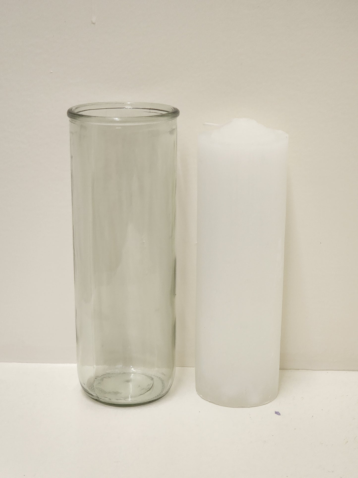 White Pullout Candle